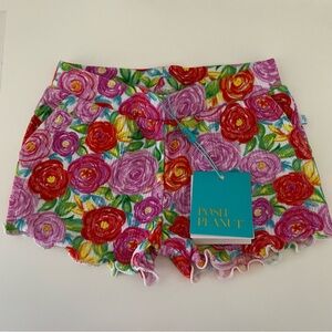Posh Peanut Colorful Floral Shorts Size 2T